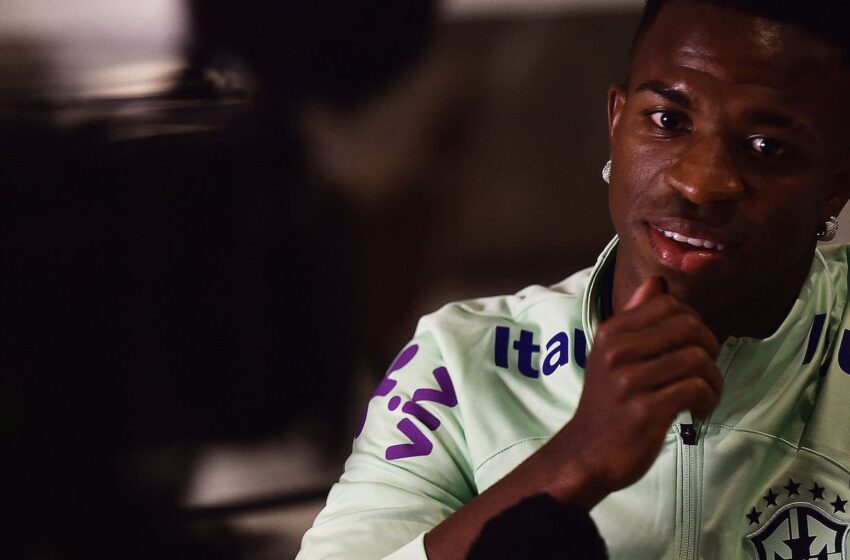  Ancelotti projeta “melhor versão” de Vinícius Júnior na Seleção
