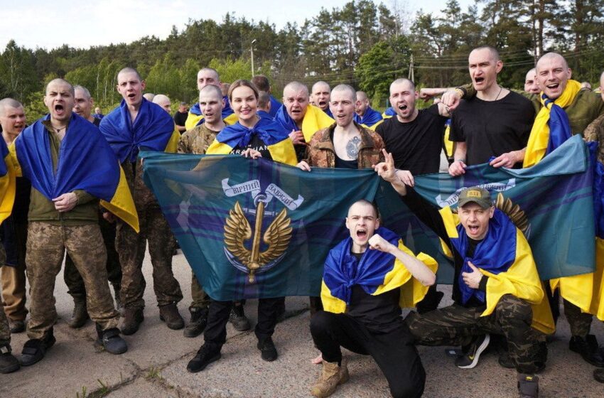  Rússia e Ucrânia libertam 390 prisioneiros cada em primeira troca