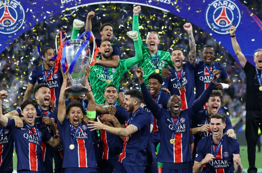  Volta por cima e título inédito: PSG é o novo dono do futebol europeu