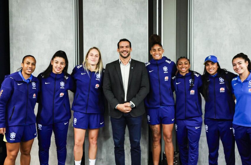  Novo presidente da CBF projeta mais investimentos no futebol feminino