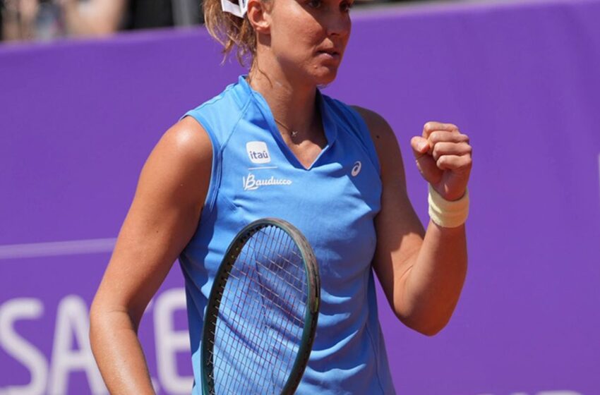  Bia Haddad perde em Estrasburgo, mas vai com moral para Roland Garros