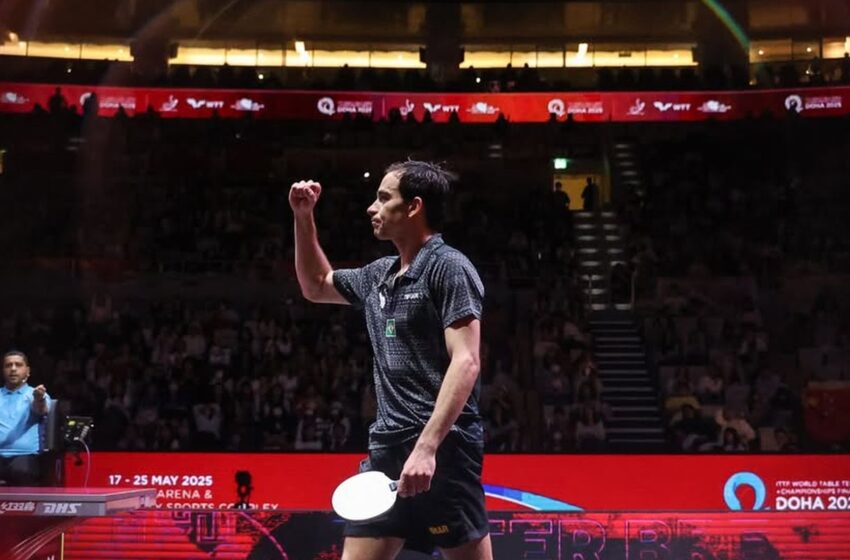  Calderano avança à final inédita do Brasil no Mundial de Tênis de Mesa