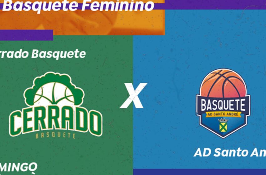  Liga feminina: TV Brasil exibe Cerrado Basquete X AD Santo André