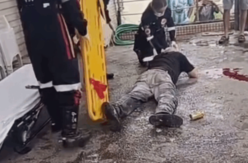  Após bebedeira, homem leva garrafada e vai socorrido em Ji-Paraná