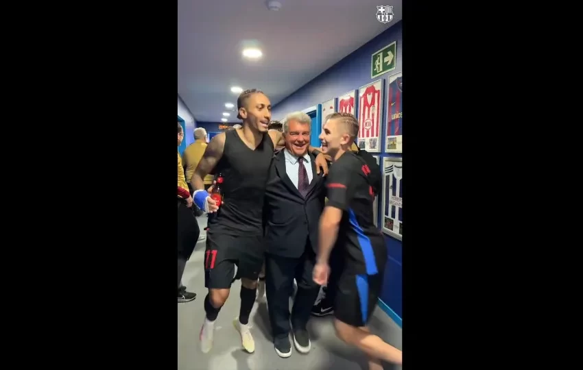  Raphinha brilha na temporada e lidera festa do título do Barça; veja