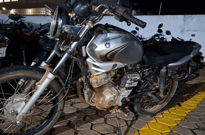  Moto Furtada é Localizada e Recuperada na Rua T-4 em Ji-Paraná