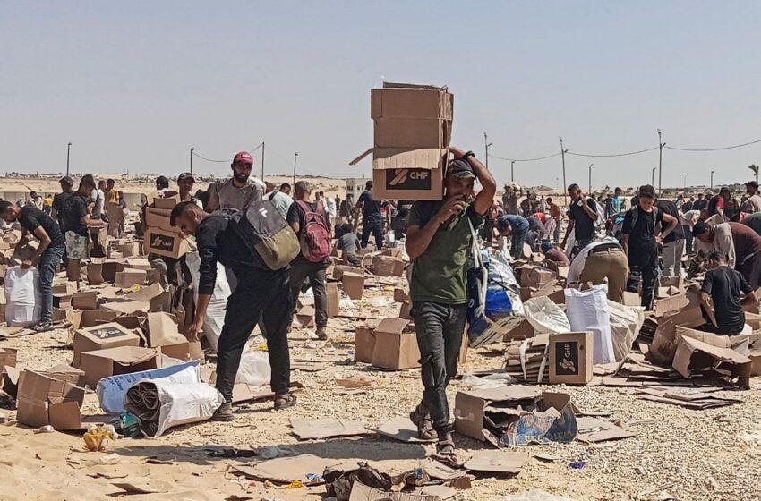  Em um mês, número de mortos buscando alimentos em Gaza chega a 516