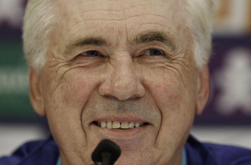  Ancelotti demonstra confiança antes de estreia no comando da seleção
