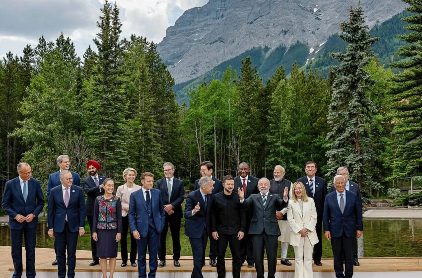  Na Cúpula do G7, Lula defende a volta do protagonismo da ONU