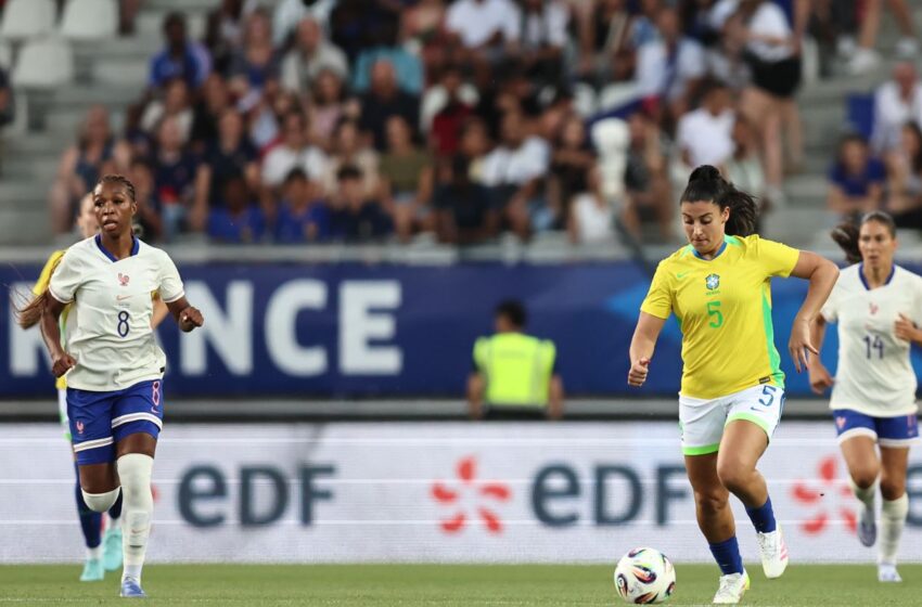  Seleção feminina é derrotada em último teste antes da Copa América