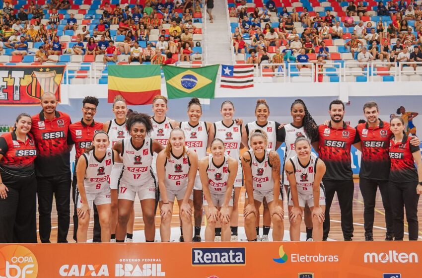  Sesi Araraquara repete 2024, bate Sampaio e leva o bi da Copa LBF