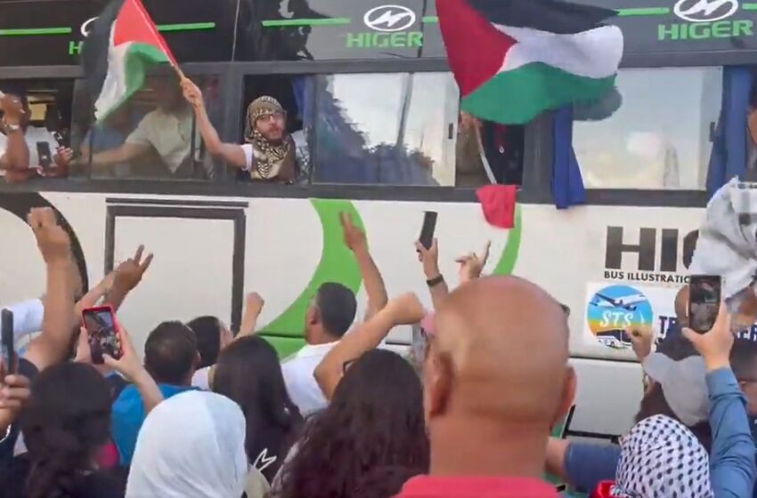  Israel pede que Egito detenha marcha a Gaza e 200 são deportados
