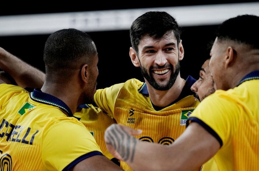  Vôlei: renovada, seleção masculina estreia 4ª feira na Liga das Nações