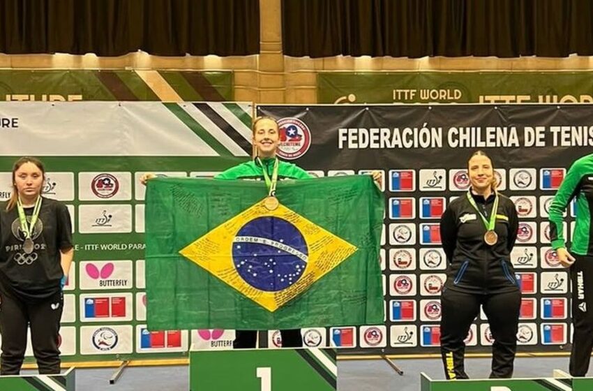  Brasil fatura 28 medalhas, 11 de ouro, no tênis de mesa paralímpico