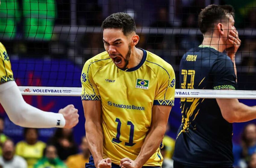  Após início apagado, Brasil vence Ucrânia de virada na Liga das Nações
