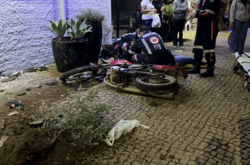  Colisão Entre Duas Motos Deixa Feridos na Avenida Brasil em Ji-Paraná