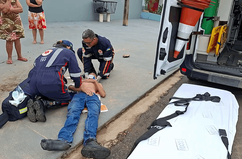  Jovem em Bicicleta Elétrica Fica Ferido Após Colisão com Carro em Ji-Paraná