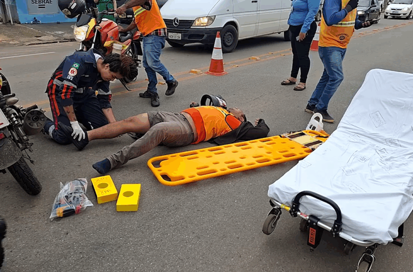  Motorista Foge Sem Prestar Socorro Após Acidente com Motociclista na Avenida Maringá