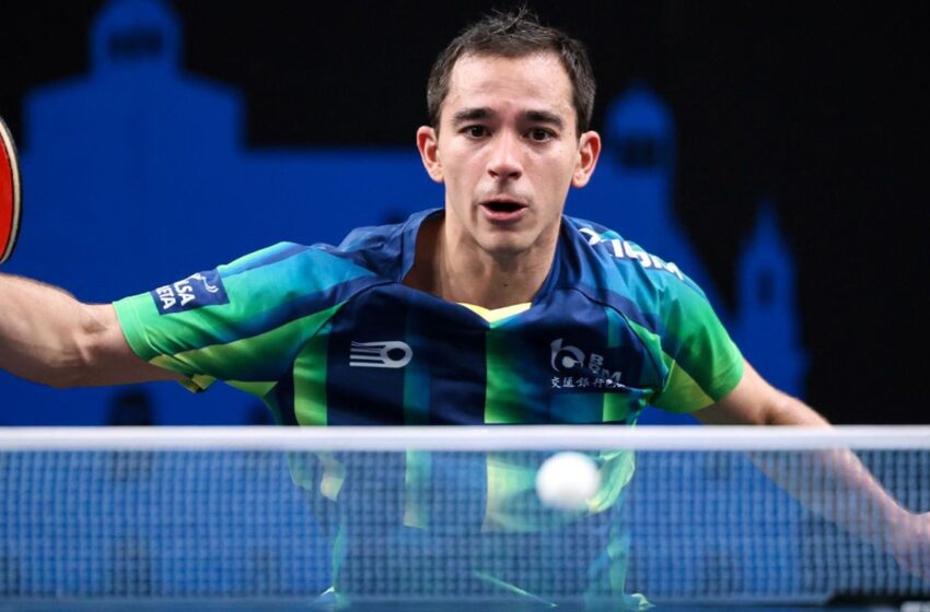  Aniversariante, Hugo Calderano conquista o bi em torneio na Eslovênia