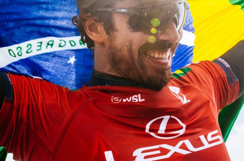  Yago Dora é campeão em Trestles, palco do surfe em Los Angeles 2028