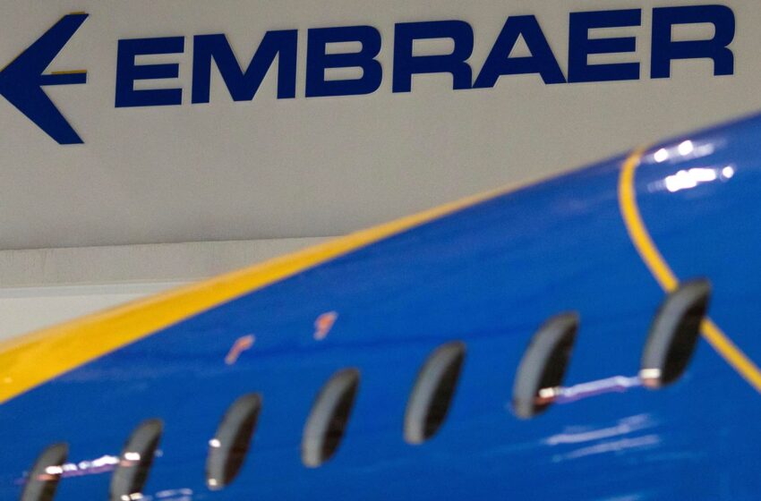  Embraer: tarifaço pode ter impacto similar ao da pandemia de covid-19