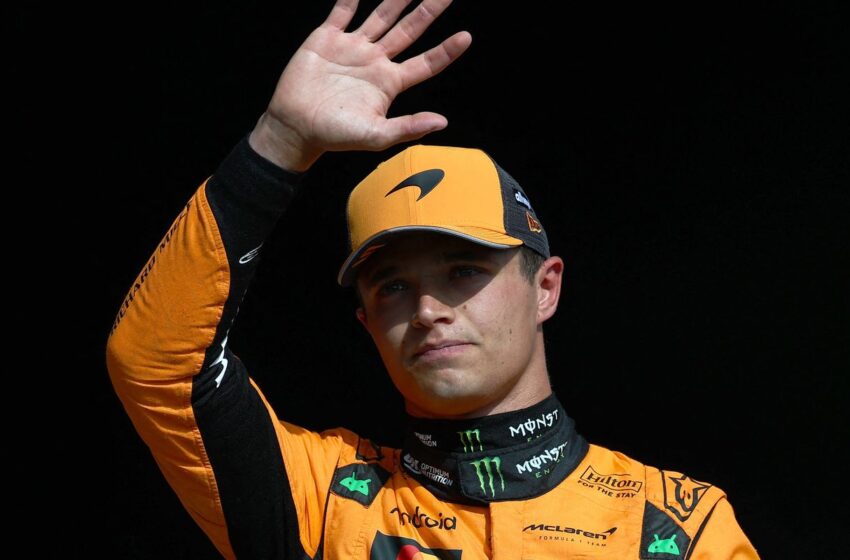  F1: Norris faz pole no GP da Bélgica e Bortoleto larga em 10º