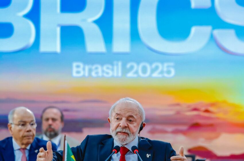  Adiar reforma na ONU torna mundo mais perigoso, diz Lula no Brics 