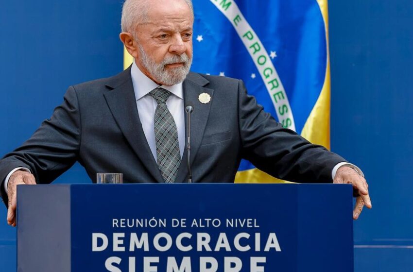  Democracia corre risco como no período nazista, diz Lula
