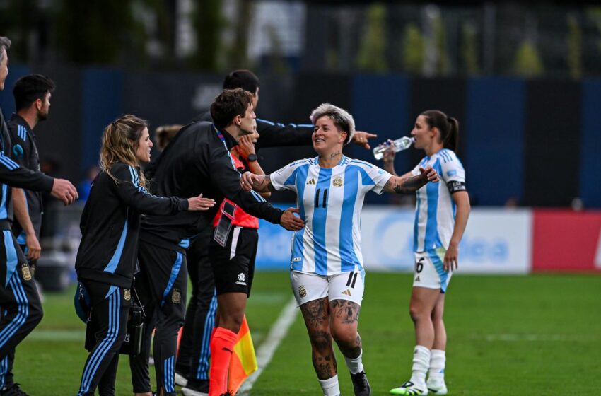  Argentina garante ​vaga nas semifinais da Copa América Feminina