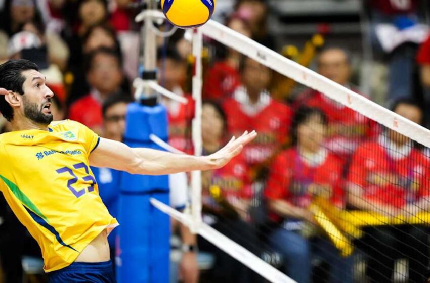  Seleção masculina de vôlei mira ponta da 1ª fase da Liga das Nações