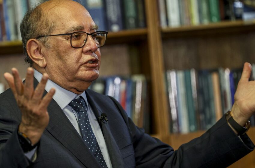  Gilmar Mendes defende Moraes e diz que STF seguirá firme