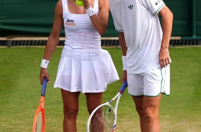  Luisa Stefani avança nas duplas mistas e nas femininas em Wimbledon