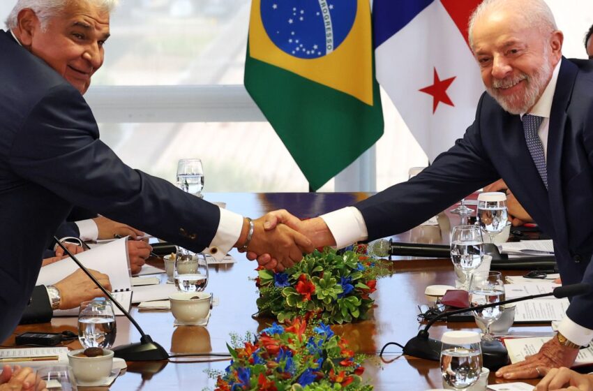  Lula anuncia apoio ao acordo de neutralidade do Canal do Panamá