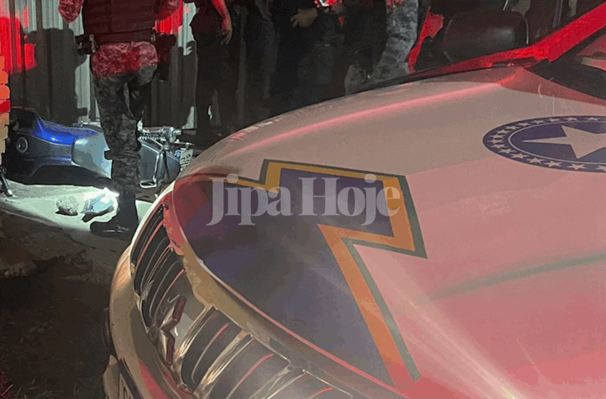  Perseguição a Casal em Moto Termina com Acidente em Ji-Paraná