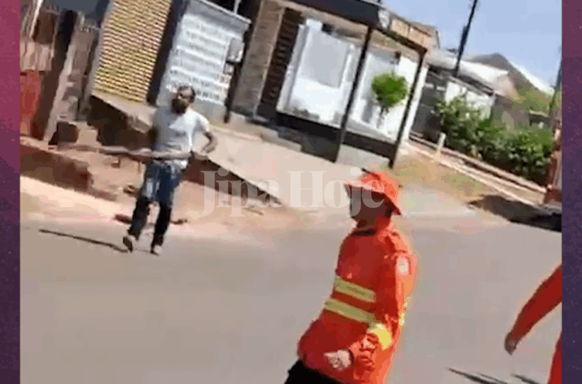  Homem Incendeia a Própria Casa e Ataca Bombeiros e PM em Ouro Preto