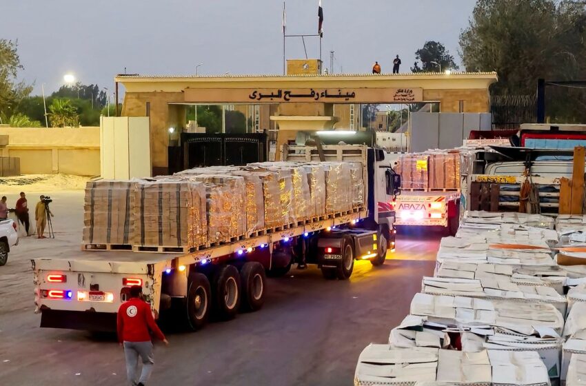  Mesmo autoriazado, material para abrigo não entra em Gaza, dizem ONGs