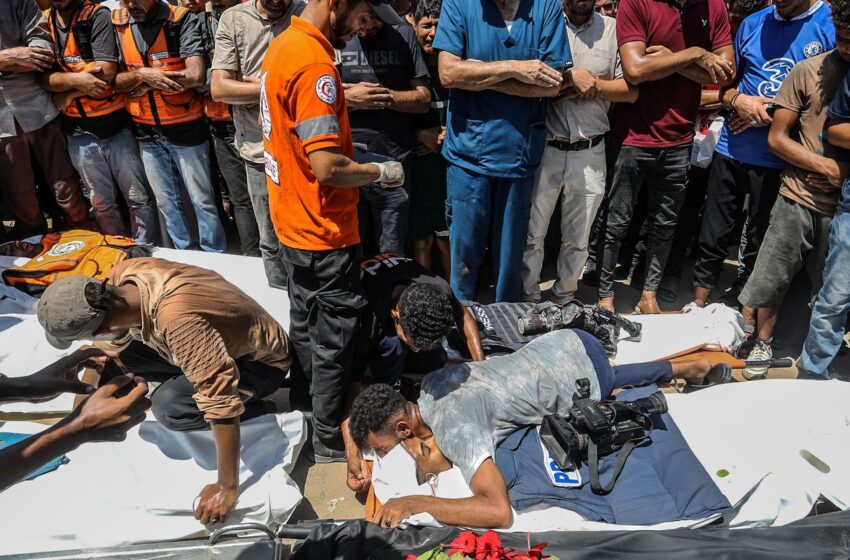  Israel matou mais jornalistas que qualquer guerra da história mundial