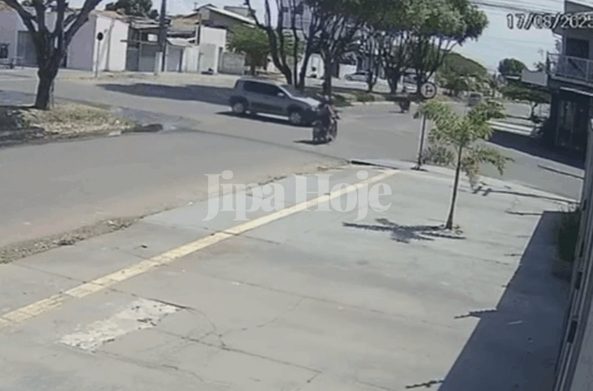  Câmera Registra Grave Acidente em Cruzamento de Cacoal