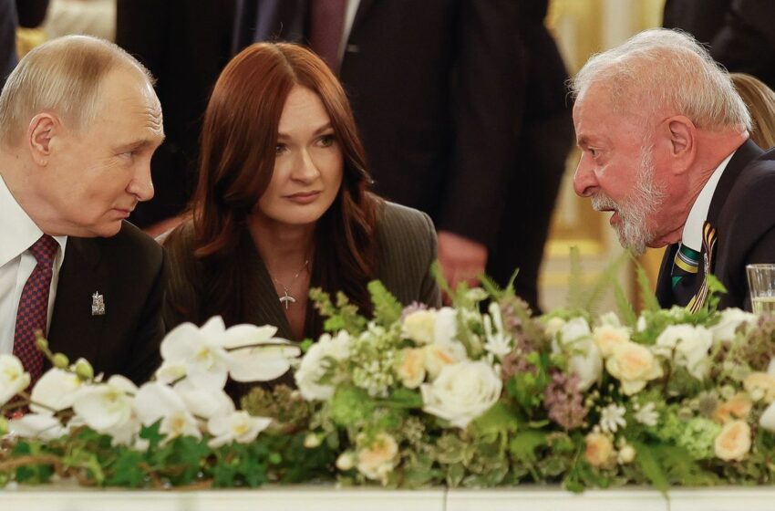  Putin diz a Lula que reunião com Trump foi positiva