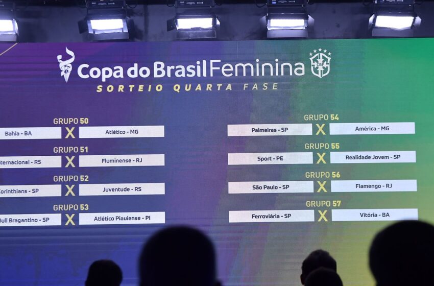  CBF divulga datas e horários das oitavas da Copa do Brasil Feminina