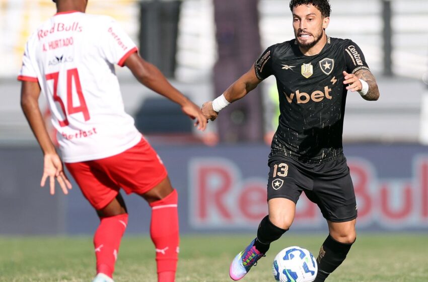  De olho no G4, Botafogo recebe Bragantino neste sábado pelo Brasileiro