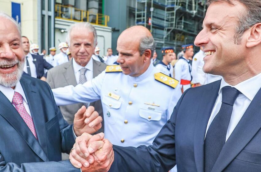  Lula e Macron se comprometem a mais diálogo para acordo Mercosul-UE