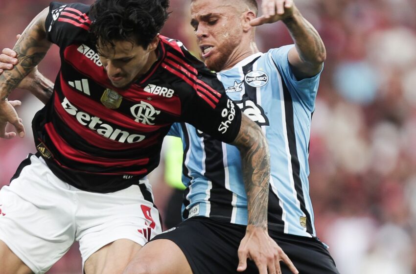  Grêmio arranca empate com o Flamengo no Maracanã pelo Brasileirão