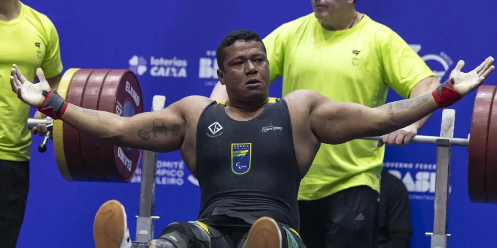  Brasil chega a 6 ouros em Copa do Mundo de halterofilismo paralímpico