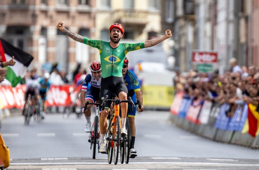  Lauro Chaman leva tricampeonato Mundial de Paraciclismo na Bélgica