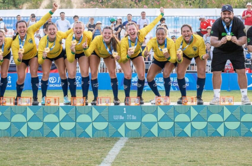  Brasil é campeão masculino e feminino de punhobol nos Jogos Mundiais