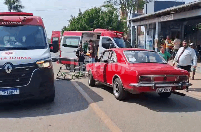  Homem é Atropelado e Fica em Estado Grave Frente à Rodoviária