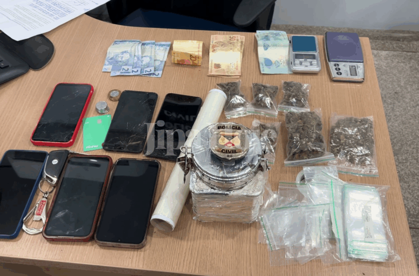  Foragido da Justiça é Preso Com Drogas Pela Polícia Civil