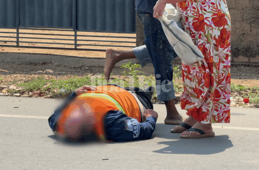  Mototaxista Fica Ferido em ‘Quebra-Molas Perigoso’ em Ji-Paraná