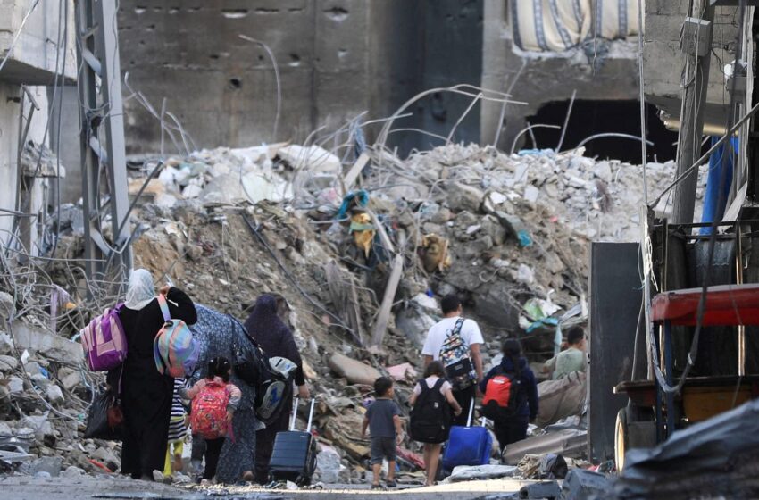  Gaza sofre apagão de telecomunicações